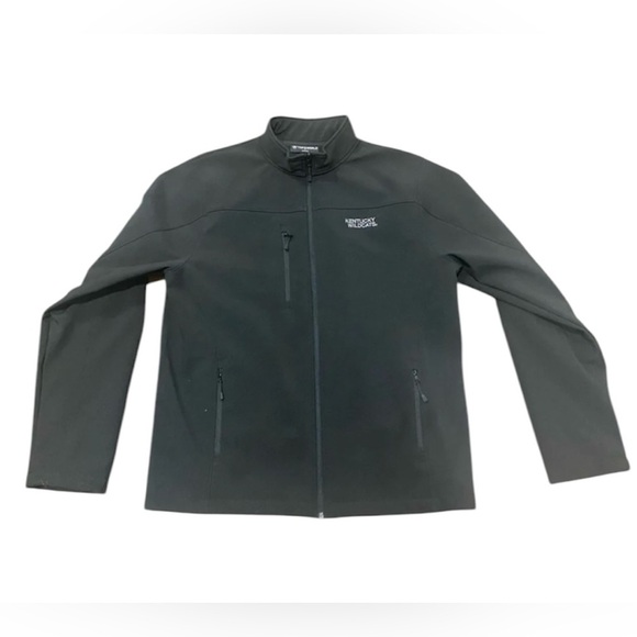 Kentucky Wildcats Top of the World SoftShell Jacket Black size Men's Large - Picture 1 of 10